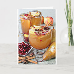 CHEERS GOD JUL / GOTT NYTT ÅR HELGKORT