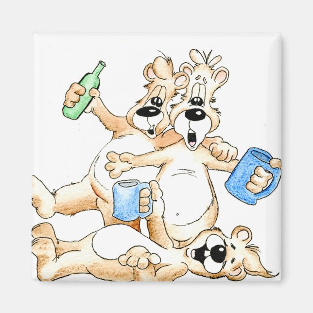 Cheers, här är för dig magnet (Framsidan)