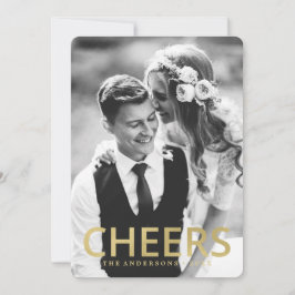 Cheers | Helgdag-fotokort Julkort