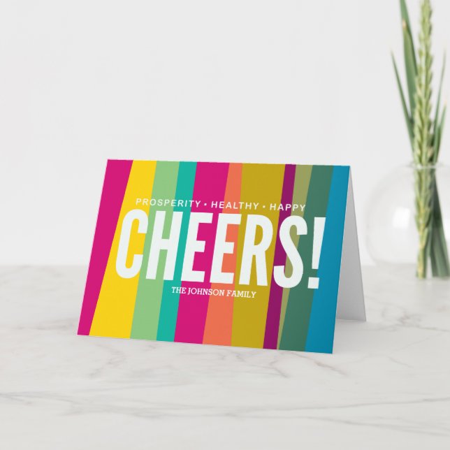 CHEERS! HELGKORT (Framsida)