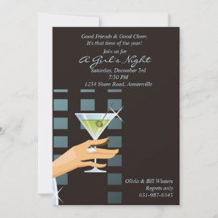 Cheers - inbjudan till Cocktail-part