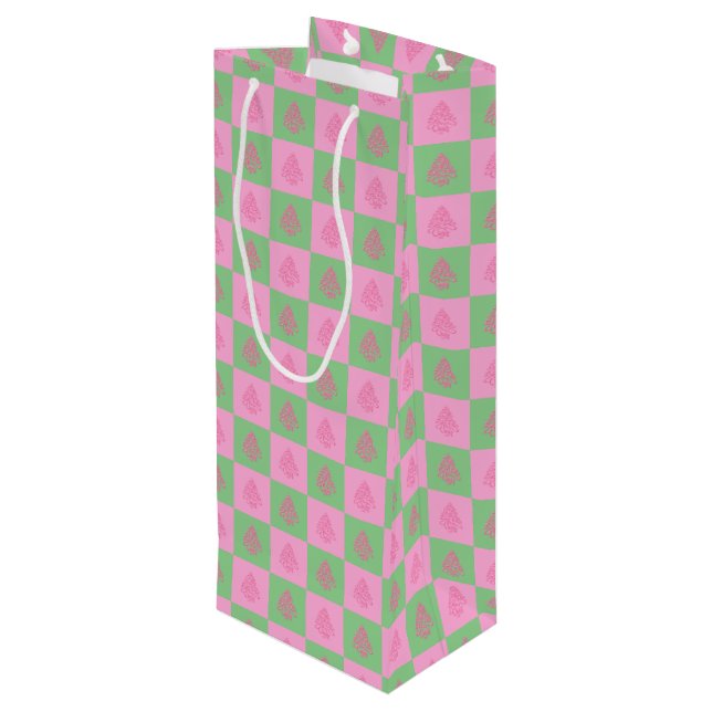 CHEERS JULGRANAR-4-VIN GIFT BAG (Baksidan Vinklad)