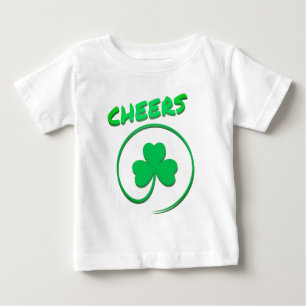 Cheers Klöver Shamrock Irish Grönt St patricks day T Shirt