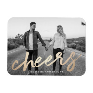 Cheers Luxe   Helgdag Photo Magnet