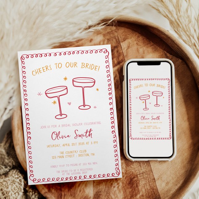 Cheers Möhippa vismiskt Inbjudningar (Skapare uppladdad)