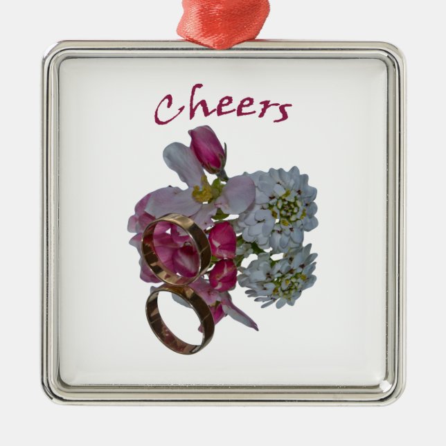 Cheers-Necklace Julgransprydnad Metall (Framsidan)