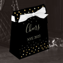 Cheers Nyårsafton Guld Glitter