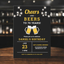 Cheers och Öl 70 års Födelsedagsfest