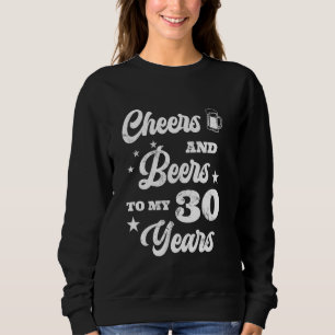Cheers och Öl till min 30-åriga gåva T Shirt
