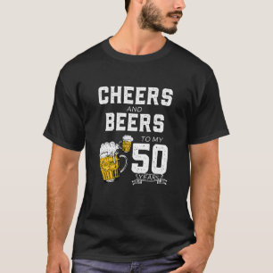 Cheers och Öl till min 50-åriga familjefödelsedag T Shirt