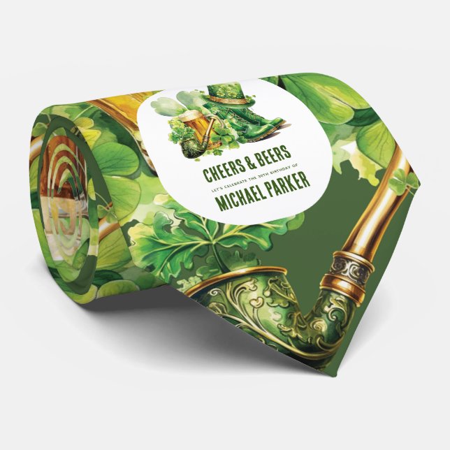 Cheers & Öl Birthday St patrick's day Slips (Rullad)