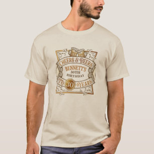 Cheers Öl Birthday T Shirt
