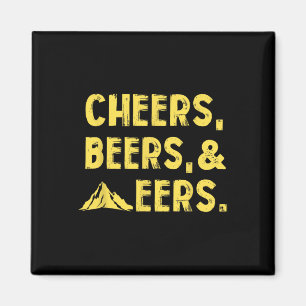 Cheers Öl och Mountainers Väster Virginia Magnet