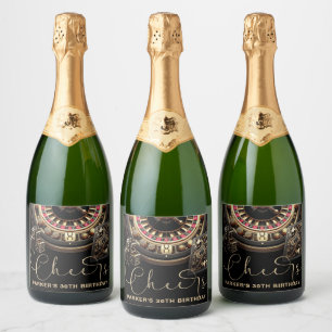 Cheers Personlig Game Night Party Black Guld