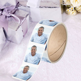 Cheers photo birthday party fyrkantigt klistermärke