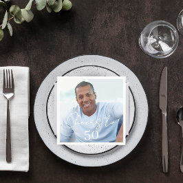 Cheers photo birthday party pappersservett