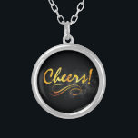 Cheers Silverpläterat Halsband<br><div class="desc">.</div>