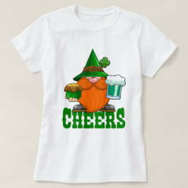 Cheers St. Patrick's Day Leprechaun T Shirt