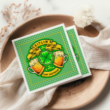 Cheers St patricks day Shamrock 21:a födelsedagen