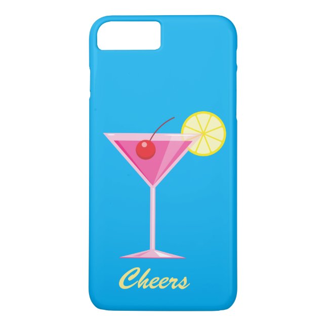 Cheers Summer Cocktail iPhone 7 Plus Fodral Case-Mate iPhone Skal (Baksida)