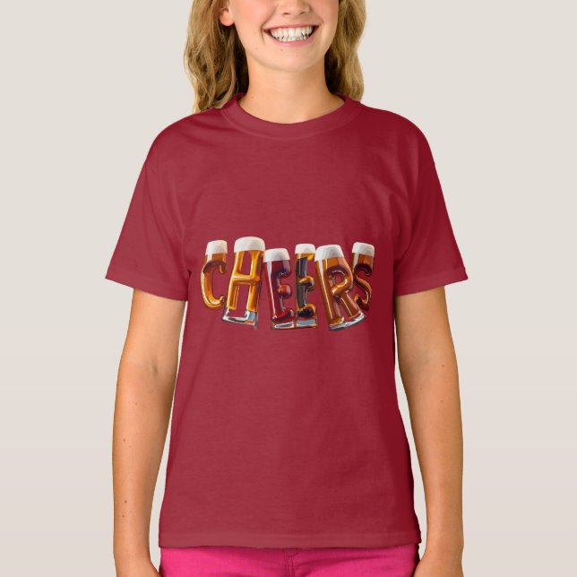Cheers T Shirt (Framsida)