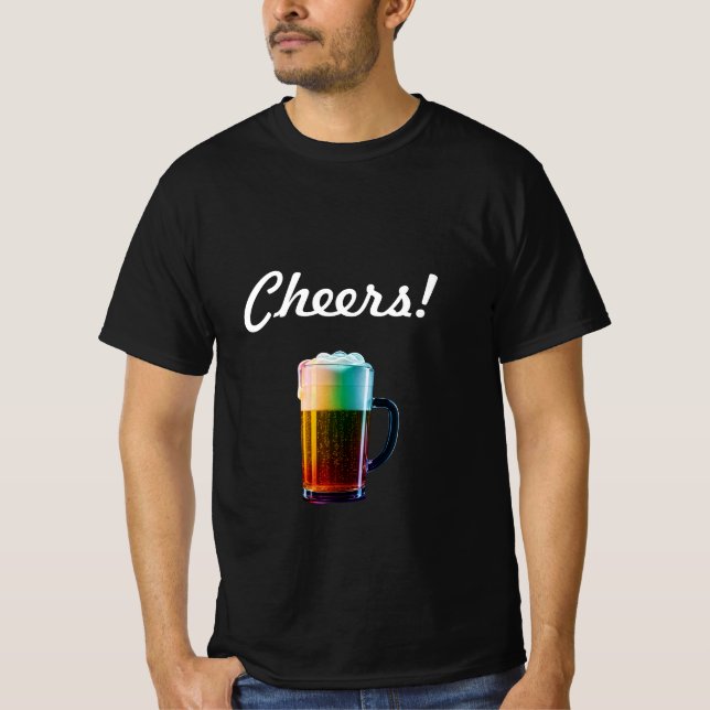 cheers t shirt (Framsida)