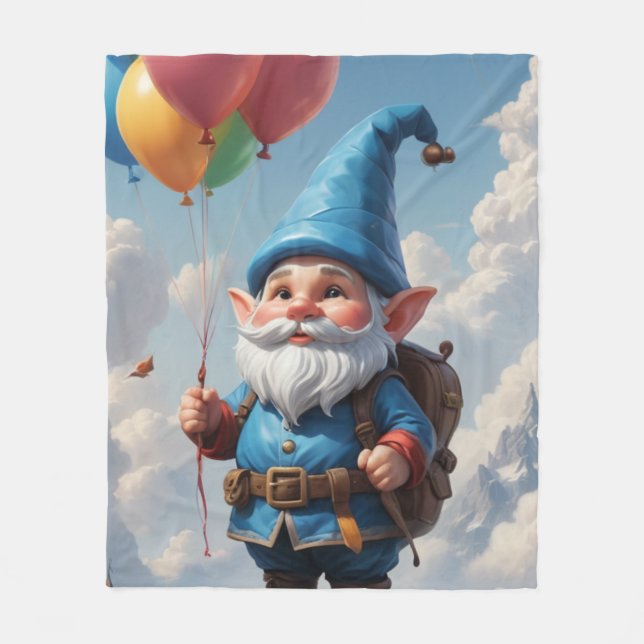 Cheers the Gnome Fleecefilt (Framsidan)