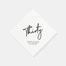 Cheers Thirty | Modern F成年en 30-års födelsedagsfes