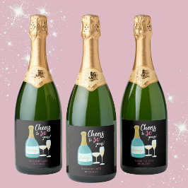 Cheers till 30 år med bubbla 30års födelsedag part