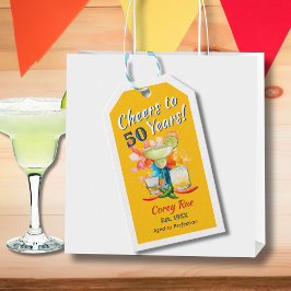 Cheers till 50 år Fiesta 50:e födelsedagen Presentetikett