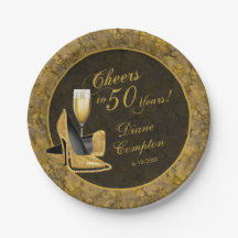 Cheers till 50 års Black Guld Birthday