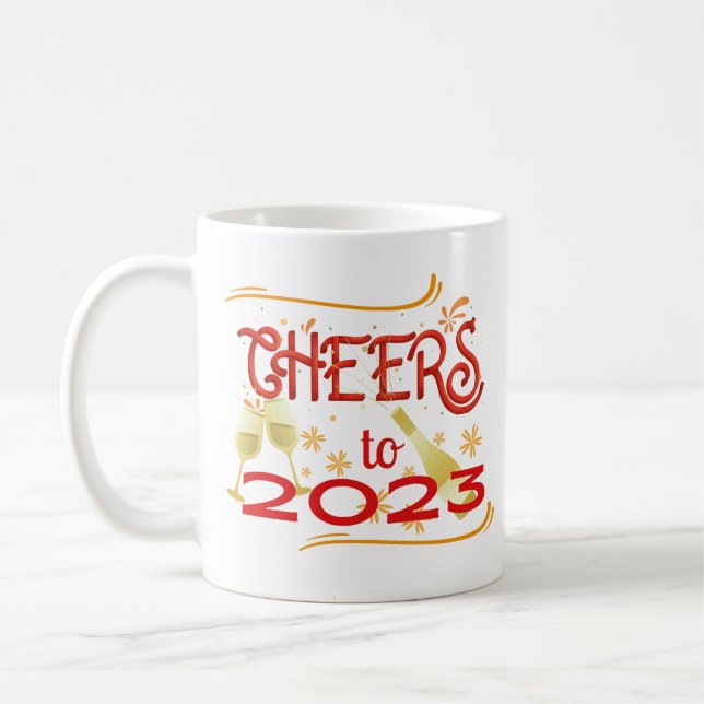 CHEERS TO 2023 KAFFEMUGG (Vänster)