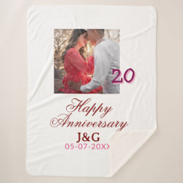 Cheers to 20 Years happy anniversary add photo dat