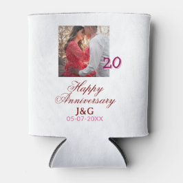 Cheers to 20 Years happy anniversary add photo dat