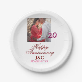 Cheers to 20 Years happy anniversary add photo dat