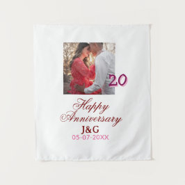 Cheers to 20 Years happy anniversary add photo dat