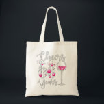 Cheers to 60 Year Old Gift 60th Birthday Queen Dri Tygkasse<br><div class="desc">Cheers to 60 Year Old Gift 60th Birthday Queen Drink Vin</div>