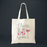 Cheers to 60 Year Old Gift 60th Birthday Queen Dri Tygkasse<br><div class="desc">Cheers to 60 Year Old Gift 60th Birthday Queen Drink Vin</div>