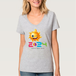 "Cheers to New Year Vogue 2024" T Shirt