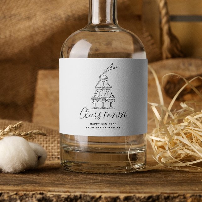 Cheers to New Years Party Hand Drawn  (Skapare uppladdad)