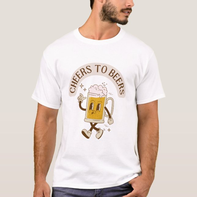 Cheers to Öl T-Shirt (Framsida)