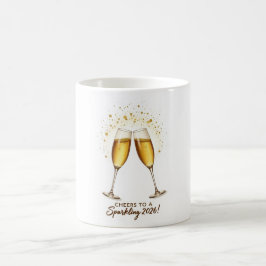 Cheers to Sparkling 2026 Mug Kaffemugg