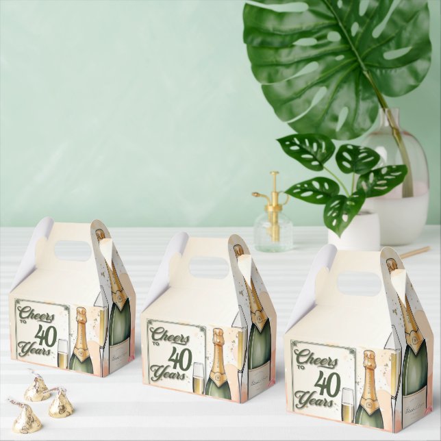 Cheers to Years Party Presentaskar (Multipel)