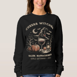 Cheers, Witches Anpassningsbar Salem Halloween Res T Shirt