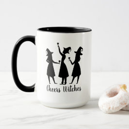 Cheers Witches Funny Halloween Mugg