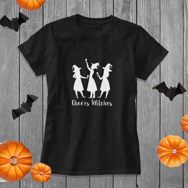Cheers Witches Halloween T Shirt (Skapare uppladdad)