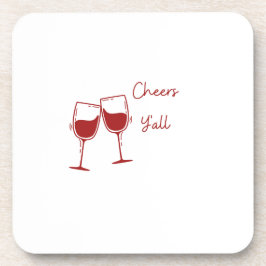 Cheers Y på en Underlägg