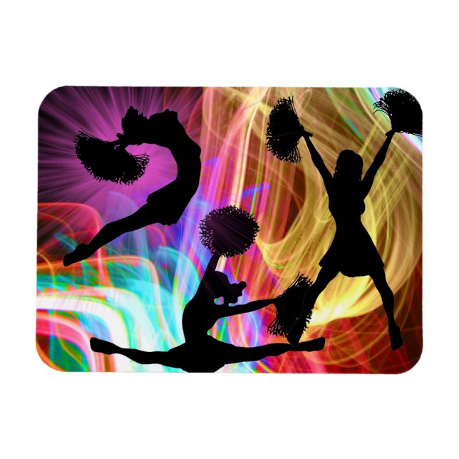 Cheervore in Electric Laser Show Magnet (Horisontell)