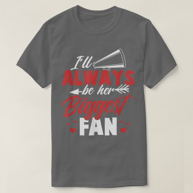 CheerWomen Ill är alltid hennes största fläkt Chee T Shirt (Design framsida)