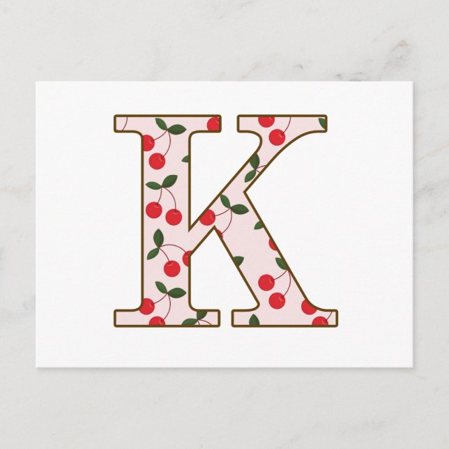 Cheery Cherry K Vykort (Framsida)